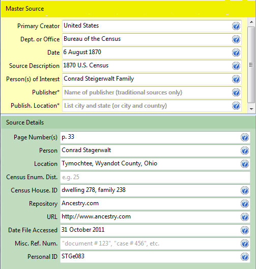 Example: 1870 Census 